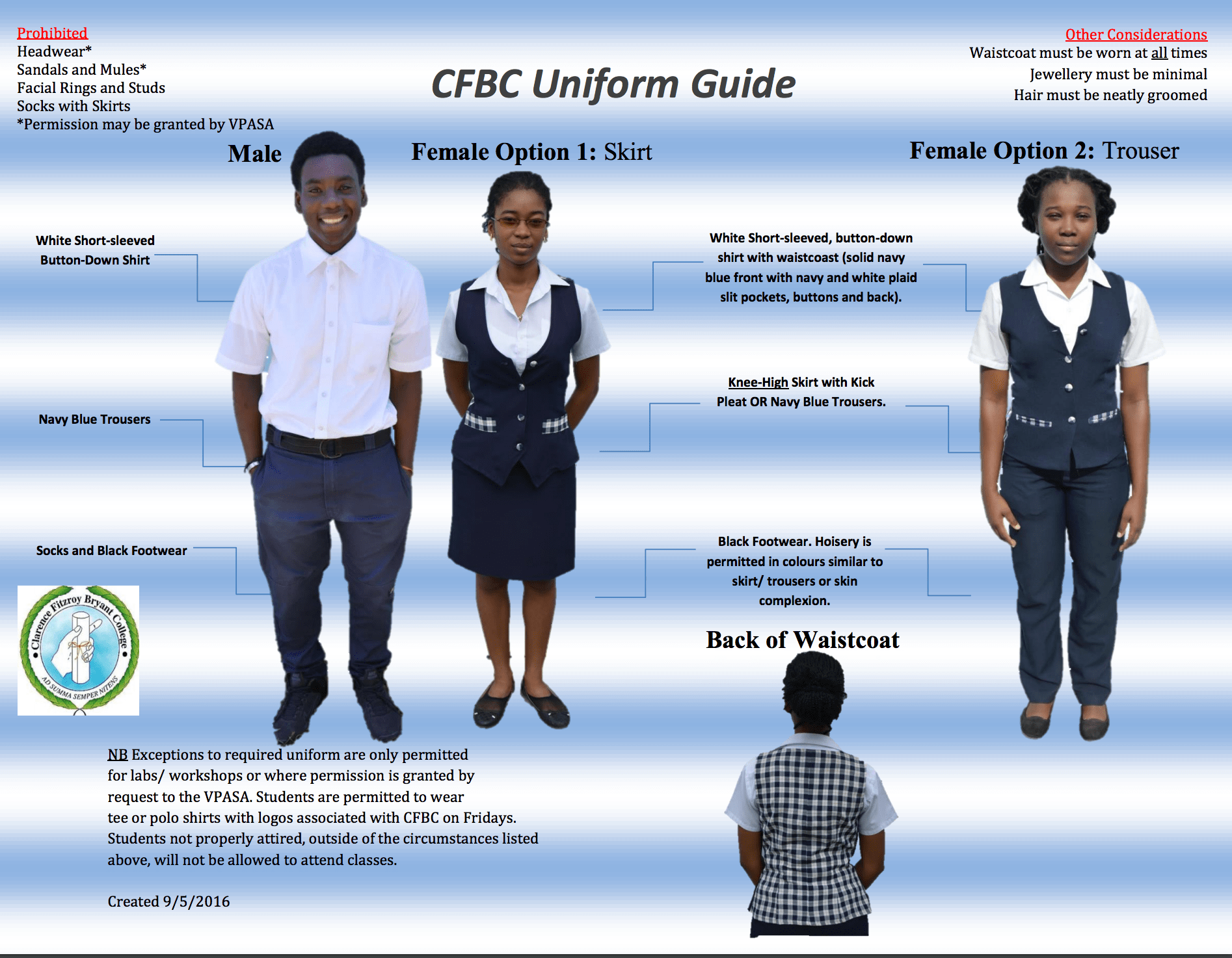 Uniform and Dress Code Requirements