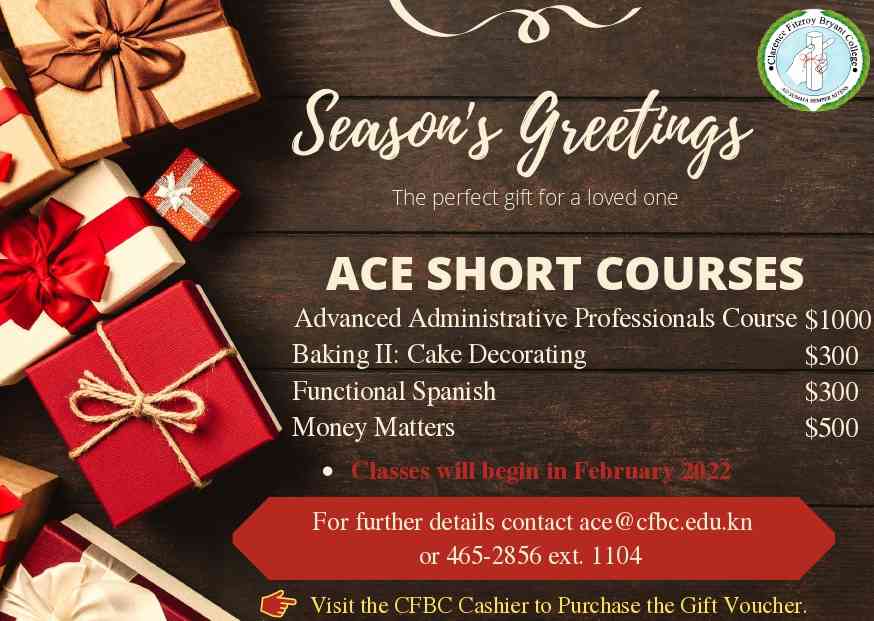 ACE Short Courses Gift Voucher